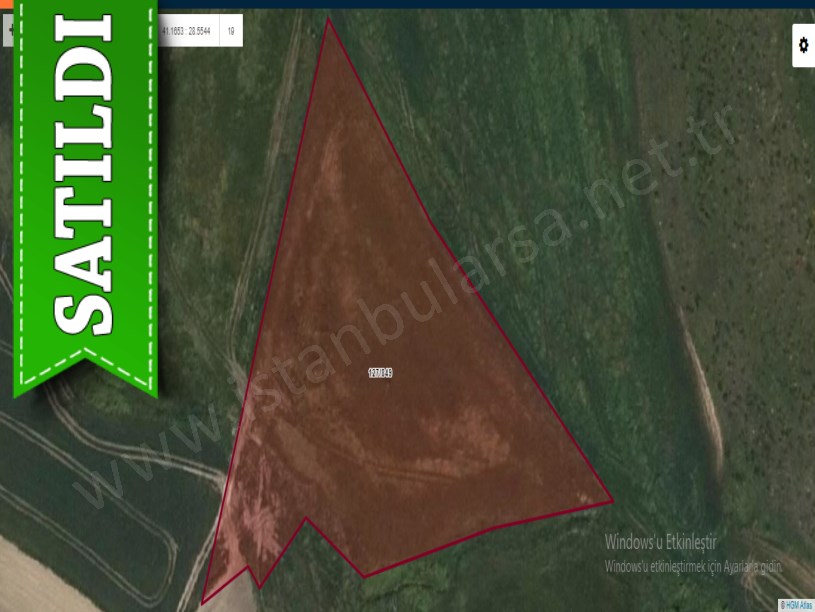 Çatalca Nakkaşta  Satılık Arsa , 401 M2 Yolu Var Hisseli 