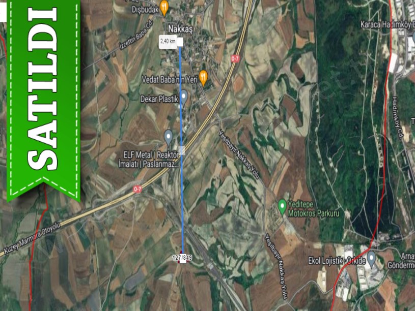 Çatalca Nakkaşta  Satılık Arsa , 401 M2 Yolu Var Hisseli 