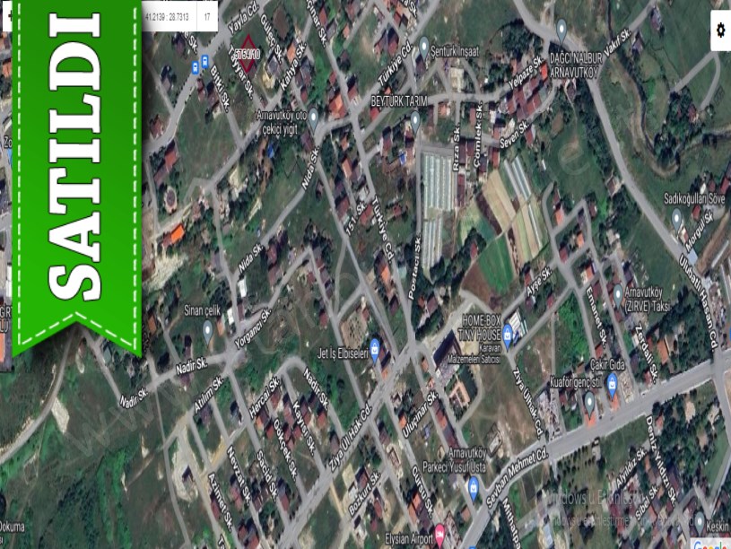Arnavutköy Taşolukta Satılık Arsa , 500 M2 İmarlı Müstakil Caddeye Yakın