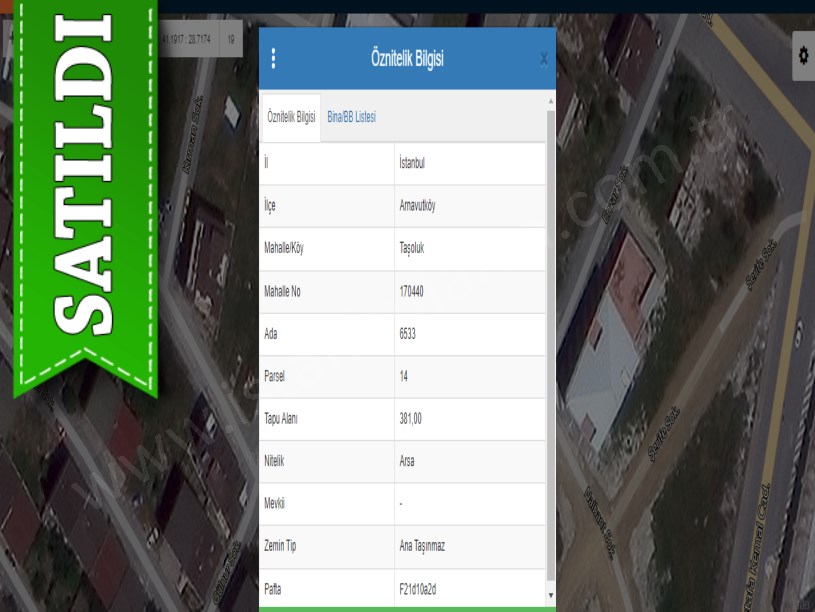 Arnavutköy Taşolukta Satılık Arsa , 381 M2 Müstakil Merkezde İmarlı 