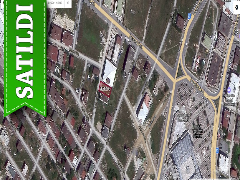 Arnavutköy Taşolukta Satılık Arsa , 381 M2 Müstakil Merkezde İmarlı 