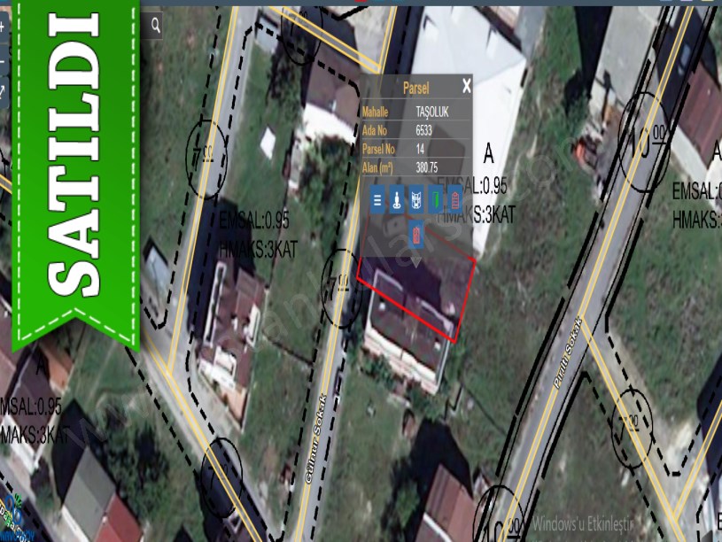 Arnavutköy Taşolukta Satılık Arsa , 381 M2 Müstakil Merkezde İmarlı 