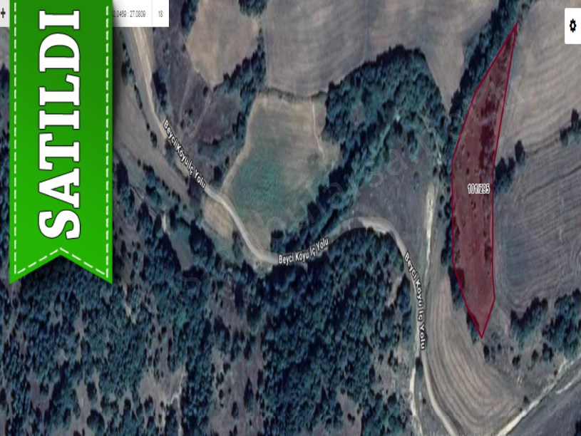 Kırklareli Kofçaz Beyci  Köyünde Satılık Tarla , 4,842 m2 Yolu Var Müstakil