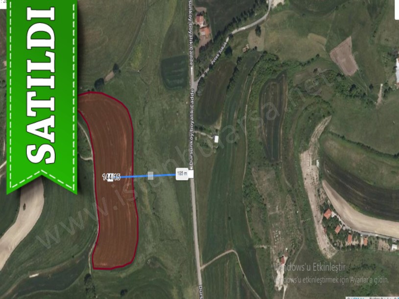 Arnavutköy Boyalıkta Satılık Arsa , 600 m2 Yolu Var Hisseli İmarlı