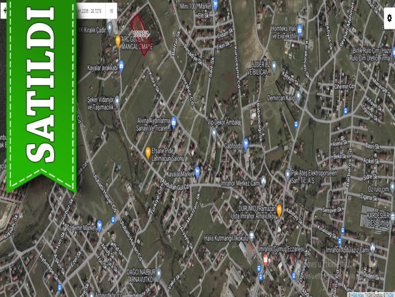 Arnavutköy İmrahorda Satılık Arsa , 653 M2 2 Kat İmarlı Hisseli 
