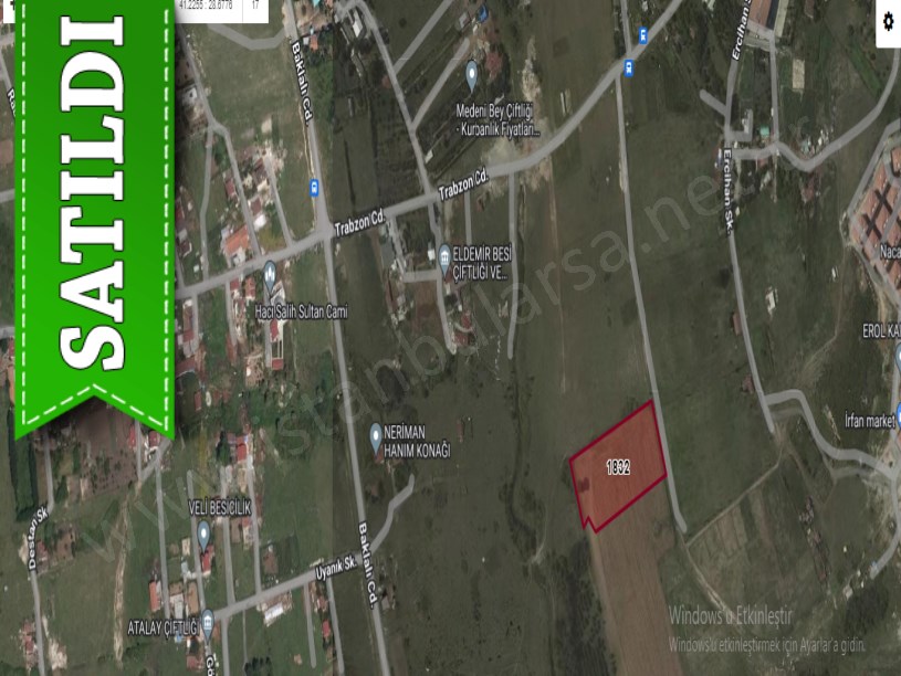 Arnavutköy Taşolukta Satılık Arsa , 250 M2 Çaplı Yolu Var 