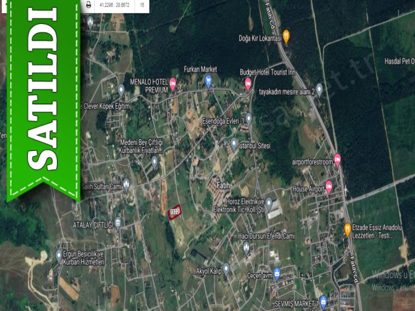 Arnavutköy Taşolukta Satılık Arsa , 250 M2 Çaplı Yolu Var 