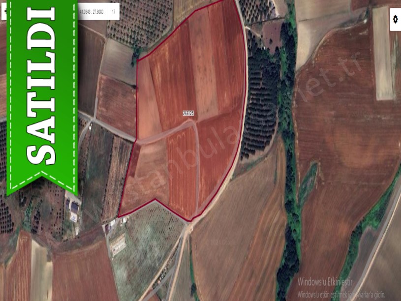 Tekirdağ Marmaraereğli Çeşmeli Mah Satılık Arsa , 218 m2 Yolu Var Evlerin Yakını 
