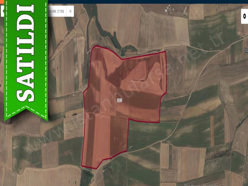 Tekirdağ Marmaraereğli Çeşmeli Mah Satılık Arsa , 386 m2 Yolu Var Hisseli 