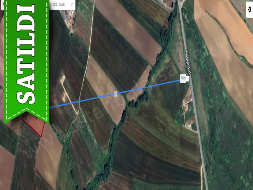 Çatalca Elbasanda Satılık Arsa , 265 M2 Hisseli  Evlere Yakın