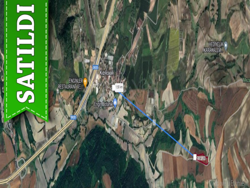 Çatalca Kızılcaalide Satılık Arsa , 272 M2 Yolu Var Hisseli