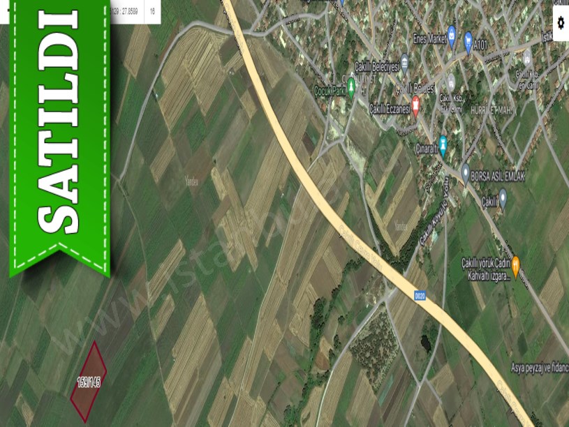 Kırklareli Vize Çakıllı Köyünde Satılık Tarla , 3,666 m2 Hisseli