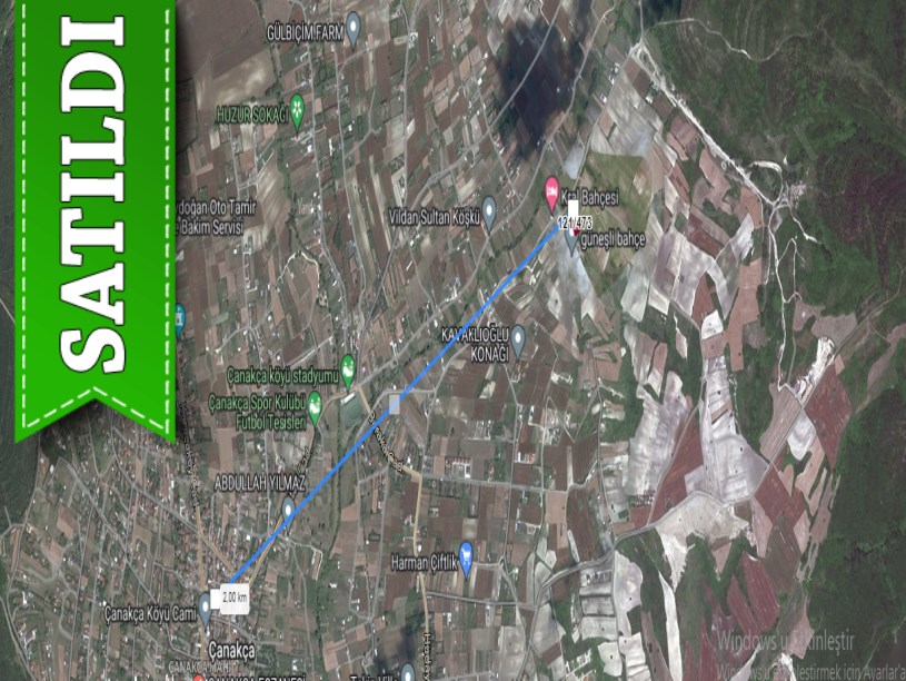 Çatalca Çanakçada Satılık Arsa , 1,443 m2 Yolu Var Evlere Yakın