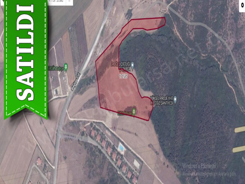 Çatalca İnceğizde Satılık Arsa , 400 M2 Hisseli Evlerin Yakını