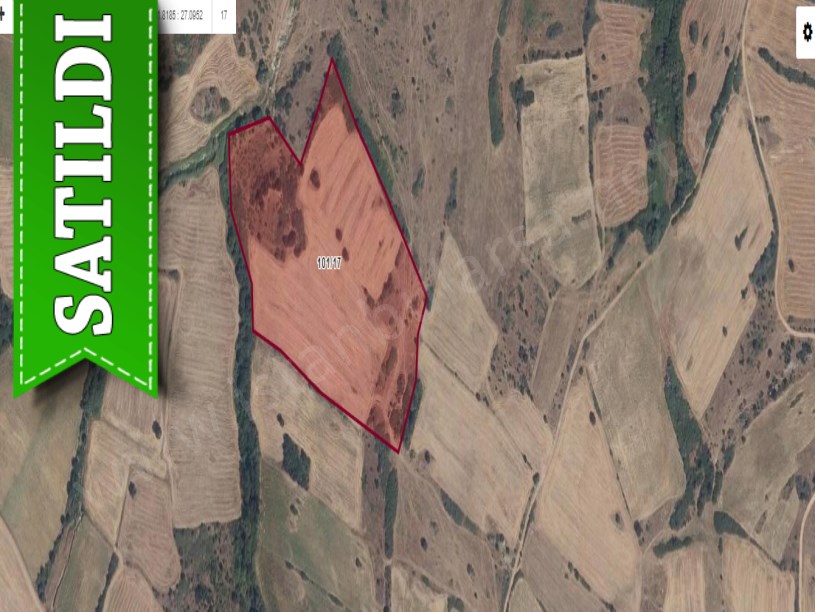 Kırklareli Merkez Kayalı Köyünde Satılık Tarla , 43,627 M2 Müstakil 