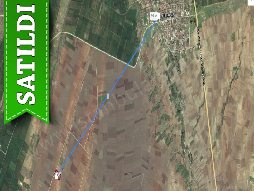 Kırklareli Pınarhisar Sütlüce Satılık Tarla , 5,450 m2 Müstakil Yolu Var