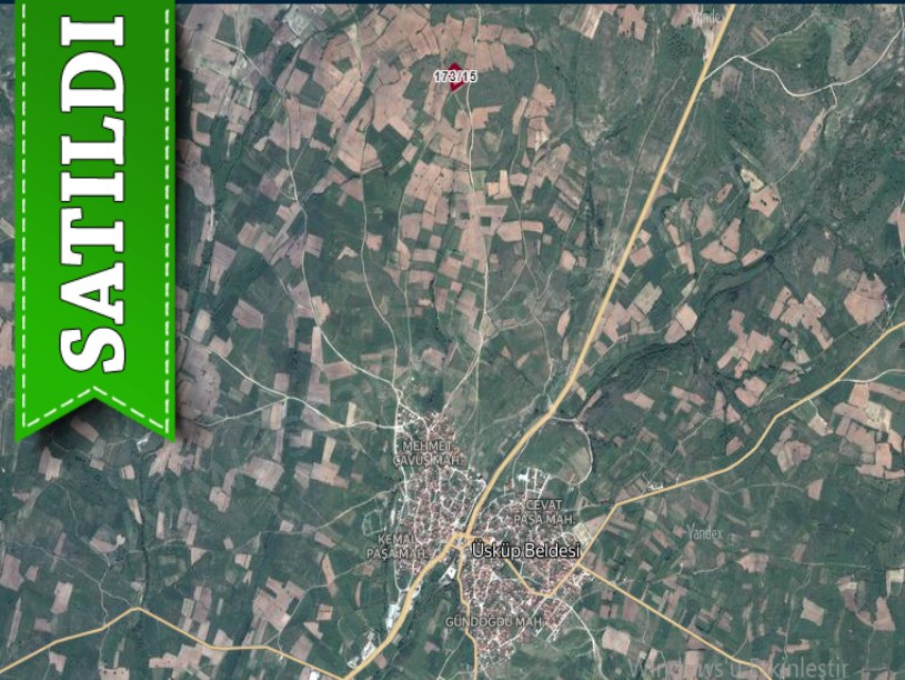 Kırklareli Merkez Üsküp Köyünde Satılık Arsa , 253 m2 Çaplı Muvafakatnameli Yolu Var