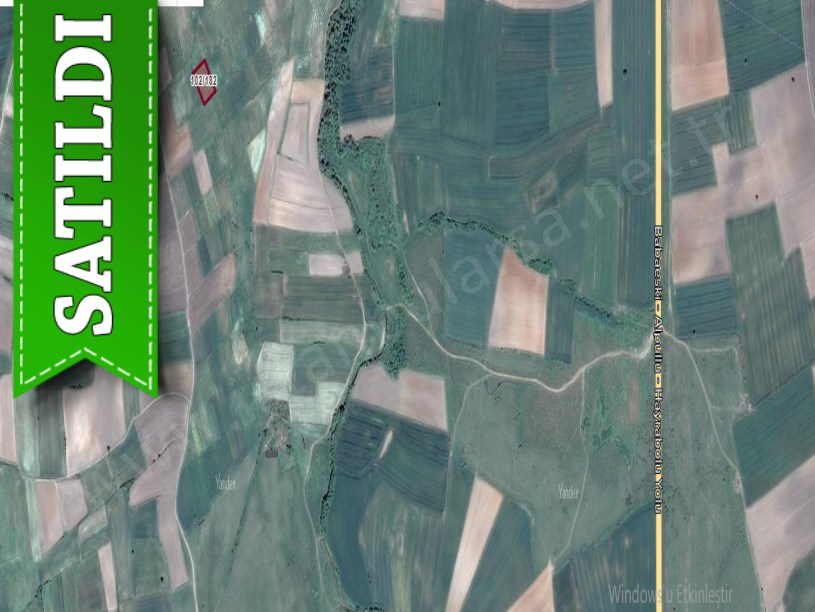 Tekirdağ Hayrabolu Lahna Mah. Satılık Arsa , 314 m2  Yolu Var Hisseli 