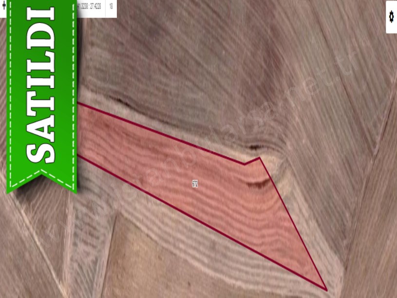 Kırklareli Lüleburgaz Ovacık Köyünde Satılık Arsa , 488 m2 Hisseli  