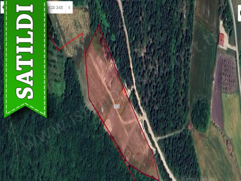 Çatalca Akalanda Satılık Arsa , 383 M2 Yolu Var Çaplı Evlerin Yakını