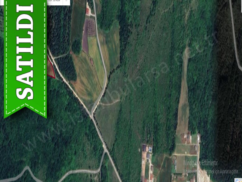 Çatalca Akalanda Satılık Arsa , 383 M2 Yolu Var Çaplı Evlerin Yakını