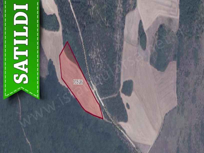 Çatalca Akalanda Satılık Arsa , 383 M2 Yolu Var Çaplı Evlerin Yakını