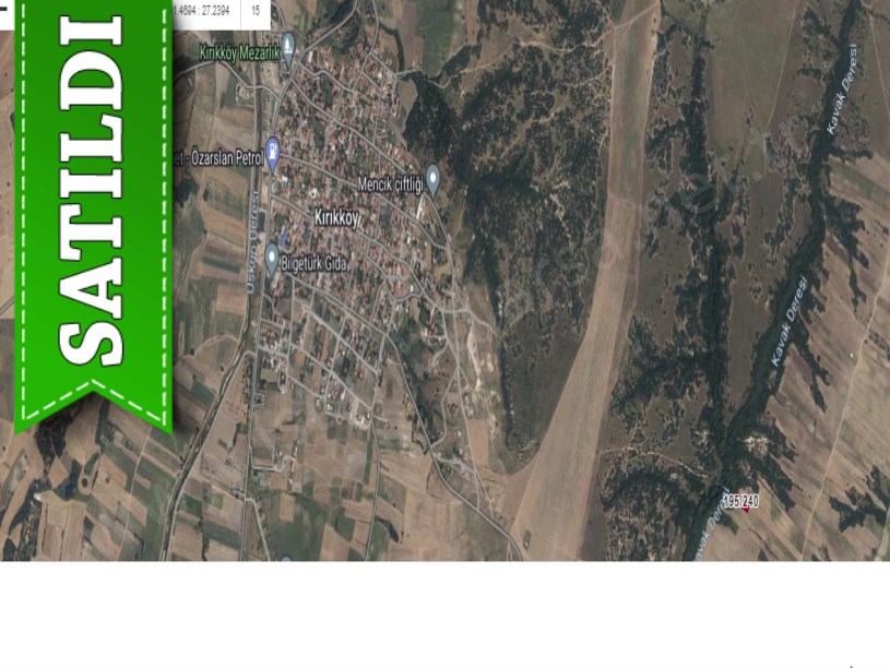 Kırklareli Lüleburgaz Kırıkköyde  Satılık Tarla , 1,340 M2 Müstakil