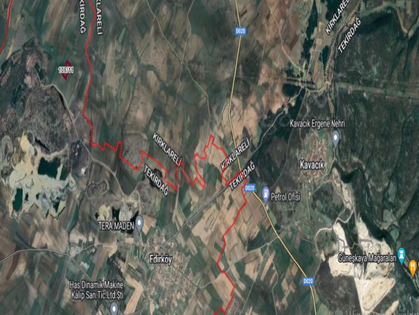 Tekirdağ Saray Edirköyde Satılık Arsa , 3,540 M2 Hisseli  