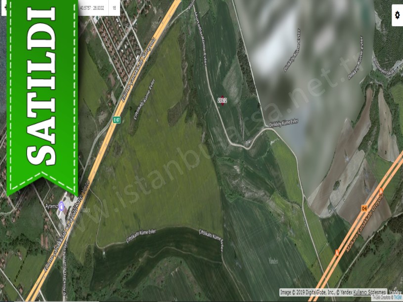 Çanakkale Gelibolu Cumhuriyet Mahallesi Satılık Arsa , 368 m2 Müstakil Denize Yakın