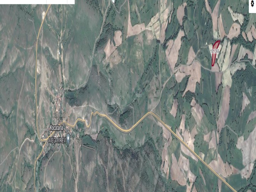Kırklareli Kofçaz Kocatarla Köyü Satılık Arsa , 401 m2 Yolu Var Çaplı