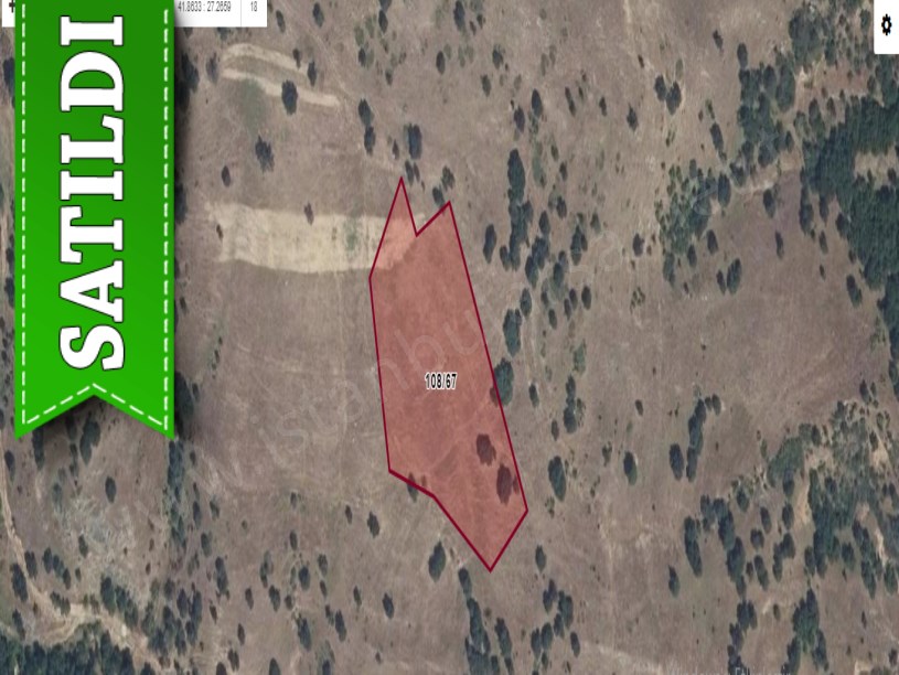 Kırklareli Merkez Kuzulu Köyü Satılık Tarla , 7000 m2 Müstakil Meraya Cephe