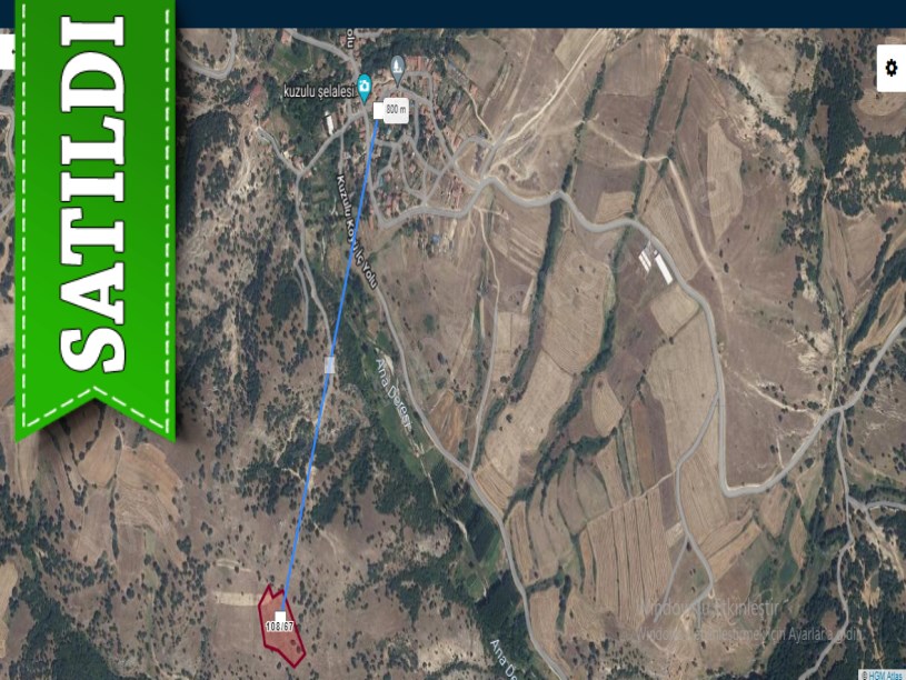 Kırklareli Merkez Kuzulu Köyü Satılık Tarla , 7000 m2 Müstakil Meraya Cephe