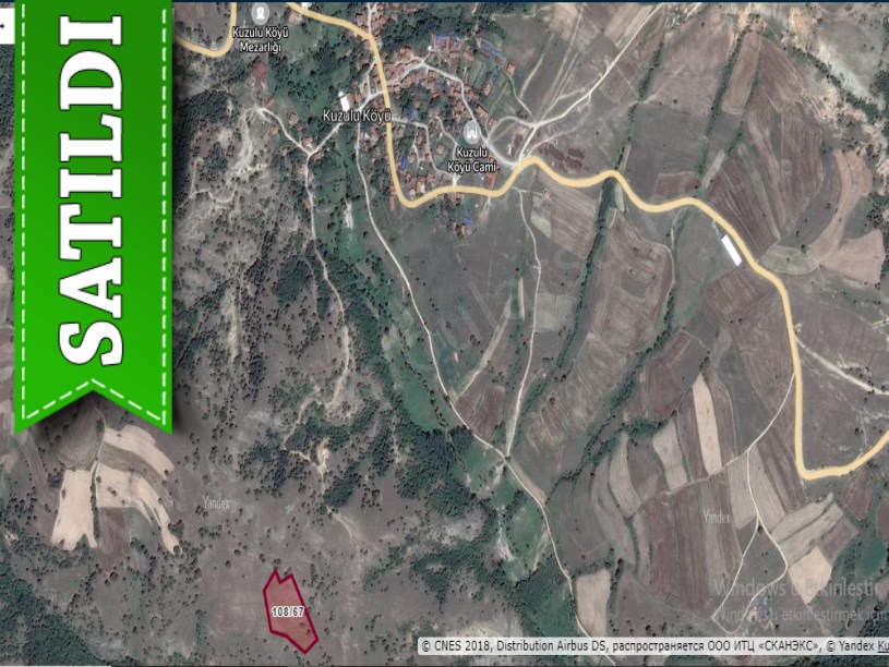 Kırklareli Merkez Kuzulu Köyü Satılık Tarla , 7000 m2 Müstakil Meraya Cephe