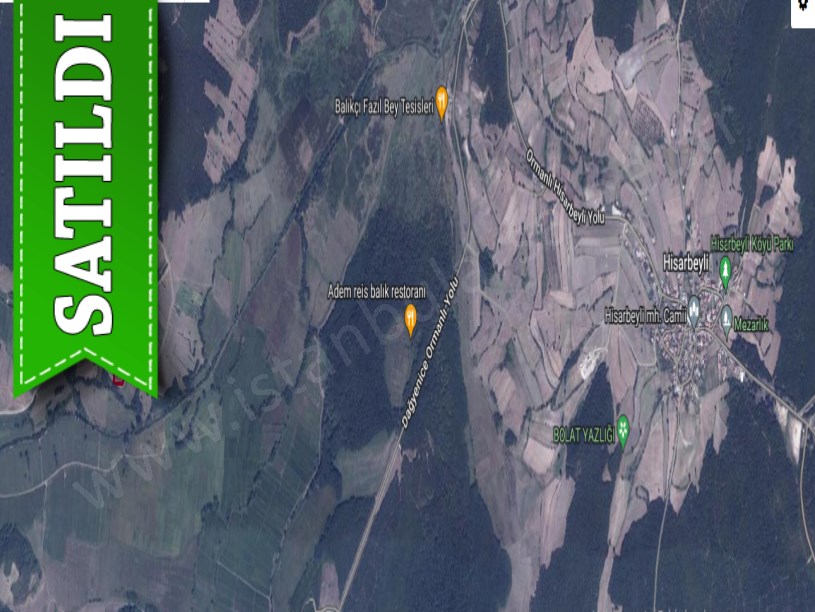 Çatalca Çiftlikköyde Satılık Arsa , 300 m2 Yolu Var Çaplı 