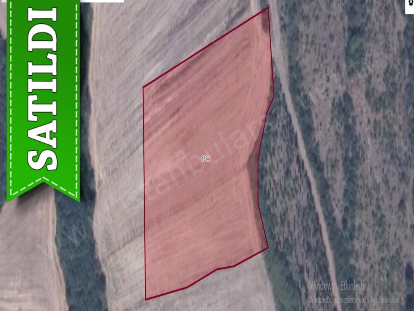 Çatalca Akalanda Satılık Arsa , 344 M2 Yolu Var Çaplı 
