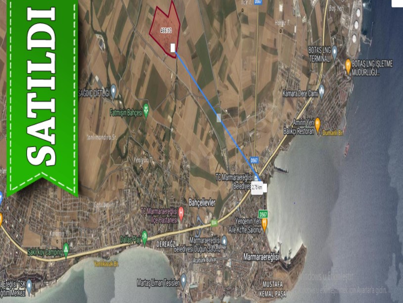 Tekirdağ Marmaraereğlisi Bahçelievler Mahallesi Satılık Ev , 500 m2 Arsa içinde Konteyner Ev 