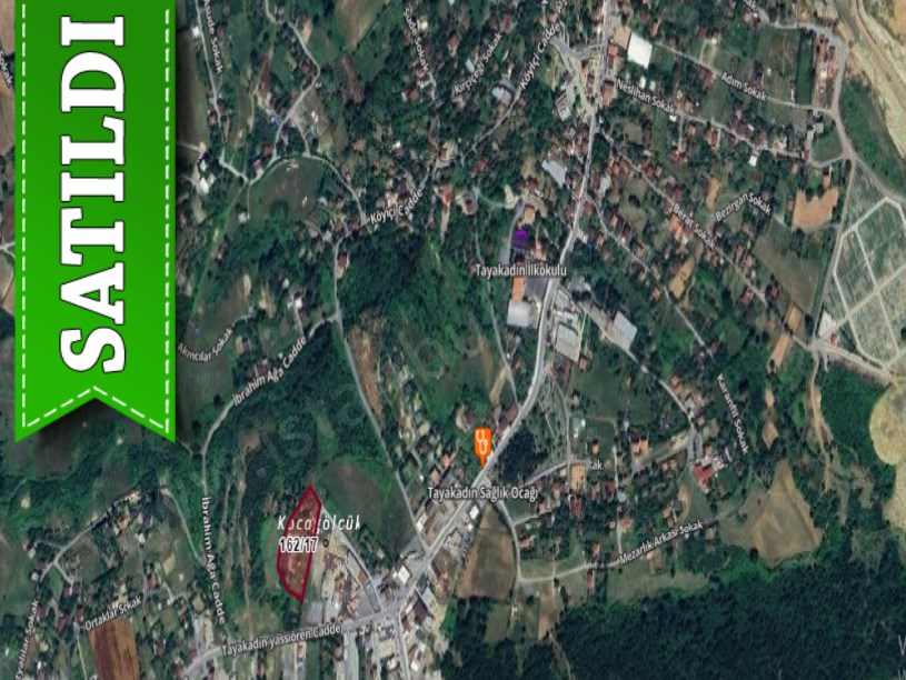 Arnavutköy Tayakadın Satılık Arsa , 206 M2 Merkezde Caddeye Yakın İmarlı