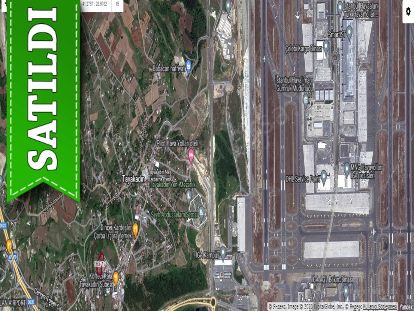 Arnavutköy Tayakadın Satılık Arsa , 206 M2 Merkezde Caddeye Yakın İmarlı
