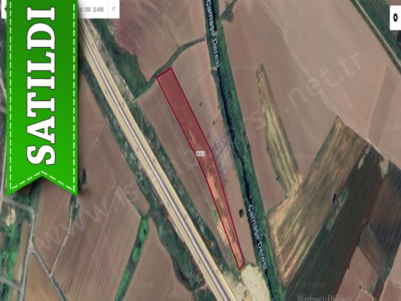 Çatalca Ferhatpaşada Satılık Arsa , 4,200 M2 Otobana Yakın Yolu Var Hisseli