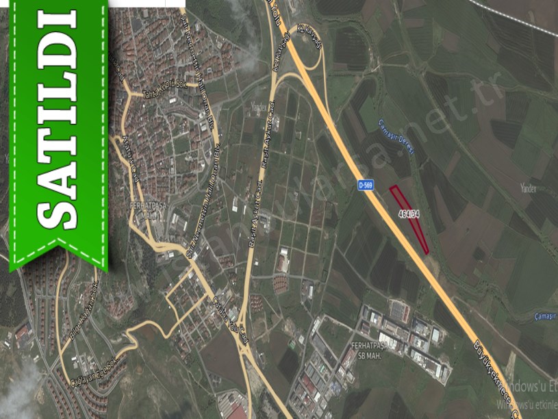 Çatalca Ferhatpaşada Satılık Arsa , 4,200 M2 Otobana Yakın Yolu Var Hisseli