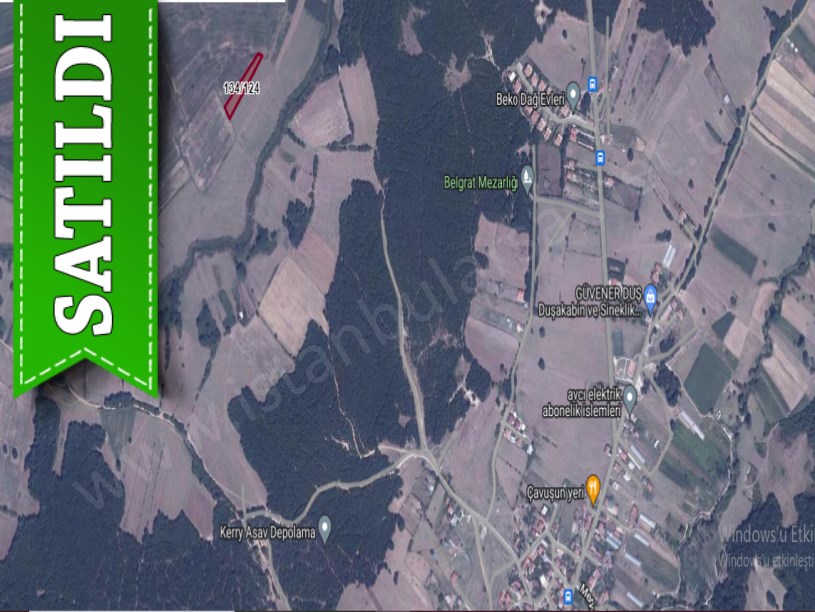 Çatalca Karacaköyde Satılık Arsa , 213 M2 Hisseli 
