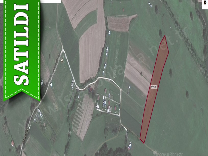 Çatalca Belgratta Satılık Arsa , 1,345 m2 Çaplı Çevrili Yolu Var