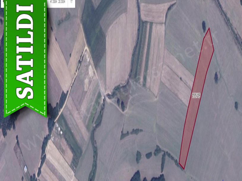 Çatalca Belgratta Satılık Arsa , 1,345 m2 Çaplı Çevrili Yolu Var