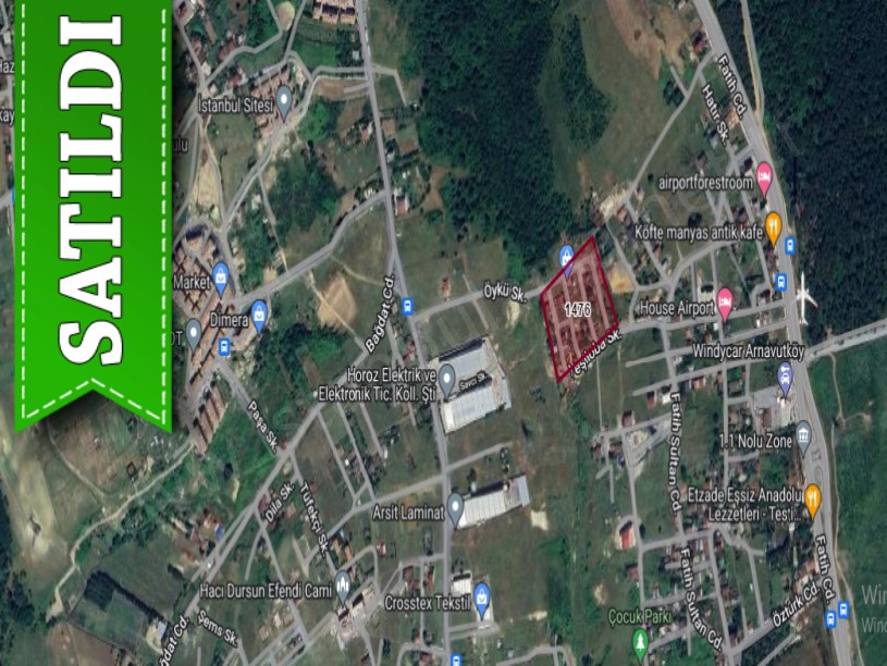 Arnavutköy Taşolukta Satılık Arsa , 160 m2 Evlere Yakın Hisseli Yeri Belli