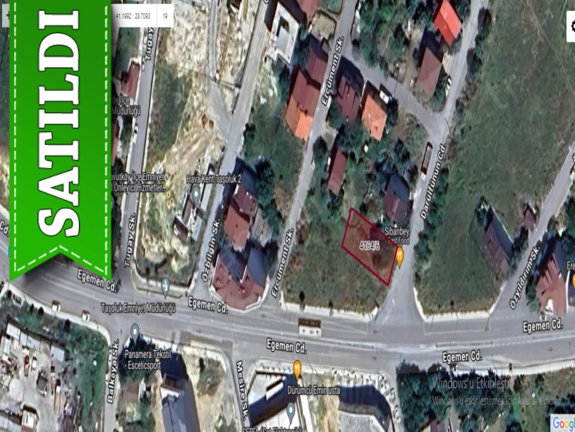 Arnavutköy Taşolukta Satılık Arsa , 325 m2 Cadde Cephe Müstakil