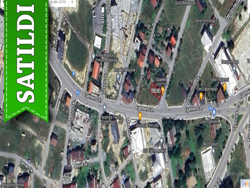 Arnavutköy Taşolukta Satılık Arsa , 325 m2 Cadde Cephe Müstakil