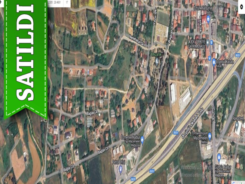 Çatalca Kestanelikte Satılık Arsa , 447 M2  Çaplı Çevrili Hisseli