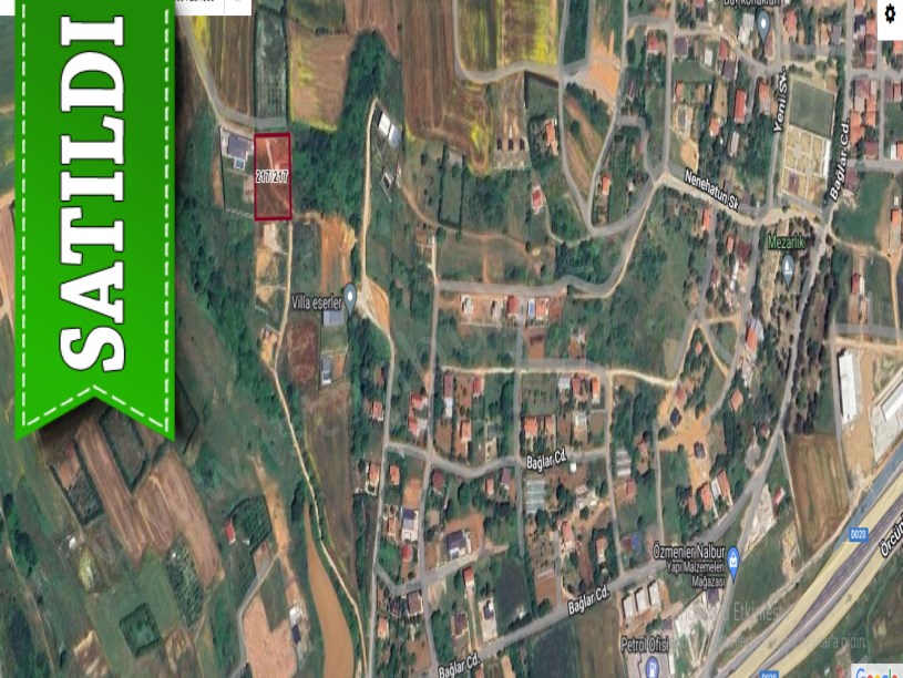 Çatalca Kestanelikte Satılık Arsa , 447 M2  Çaplı Çevrili Hisseli