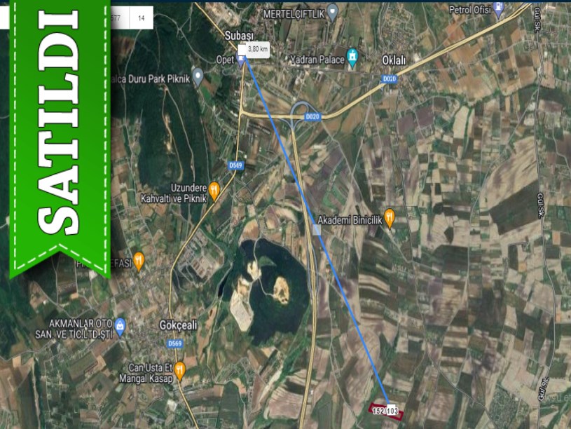 Çatalca Subaşında Satılık Arsa , 434 M2 Yolu Var Evlerin Yakını