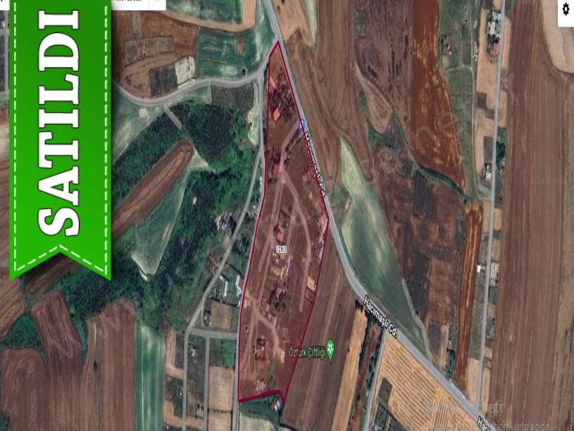 Arnavutköy Hacımaşlı  Satılık Arsa , 530 M2 Cadde Cephe Çaplı Çevrili